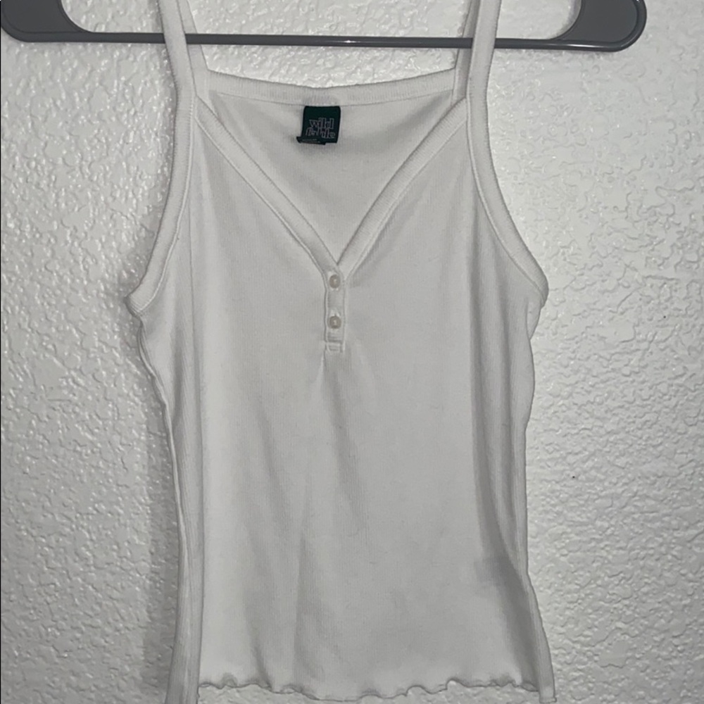 White crop top